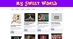 Desktop Screenshot of melmysweetworld.blogspot.com