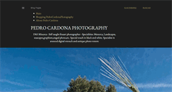 Desktop Screenshot of pedrocardonafotos.blogspot.com