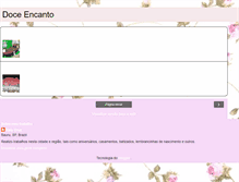 Tablet Screenshot of doceencantosp.blogspot.com