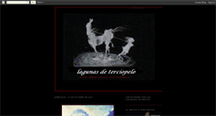 Desktop Screenshot of lagunasdeterciopelo.blogspot.com