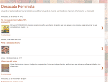 Tablet Screenshot of bloggerfeminista.blogspot.com