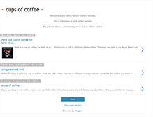 Tablet Screenshot of cups-of-coffee.blogspot.com