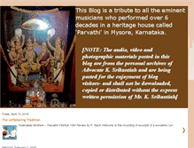 Tablet Screenshot of chowdaiahandparvati.blogspot.com