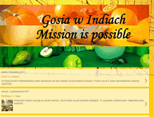 Tablet Screenshot of gosiainindia.blogspot.com