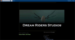 Desktop Screenshot of dreamriderstudios.blogspot.com