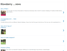 Tablet Screenshot of klowsberrynews.blogspot.com