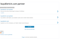 Tablet Screenshot of buyuklericin-com.blogspot.com