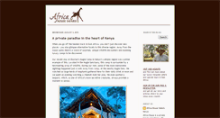 Desktop Screenshot of africahousesafaris.blogspot.com