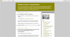 Desktop Screenshot of effectivechurchcom.blogspot.com