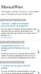 Mobile Screenshot of musicalwars.blogspot.com