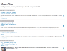 Tablet Screenshot of musicalwars.blogspot.com