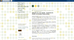 Desktop Screenshot of notiagro.blogspot.com