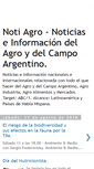 Mobile Screenshot of notiagro.blogspot.com