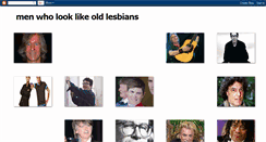 Desktop Screenshot of menwholooklikeoldlesbians.blogspot.com