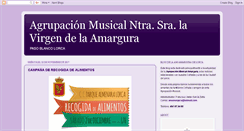 Desktop Screenshot of agrupacionmusicalamargura.blogspot.com