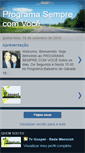 Mobile Screenshot of programasemprecomvoce.blogspot.com