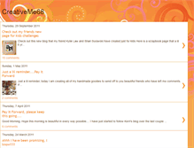 Tablet Screenshot of creativeme68sharondalton.blogspot.com