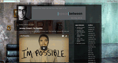 Desktop Screenshot of inaspacebetween.blogspot.com