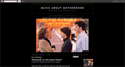 Desktop Screenshot of motherhoodmusic.blogspot.com