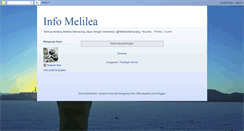 Desktop Screenshot of infomelilea.blogspot.com