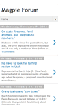 Mobile Screenshot of magpieforum.blogspot.com