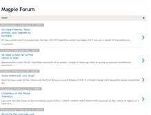Tablet Screenshot of magpieforum.blogspot.com