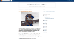 Desktop Screenshot of fundacionzapata.blogspot.com