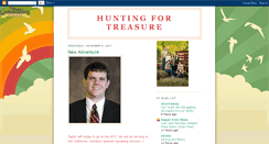 Desktop Screenshot of huntingfortreasure.blogspot.com