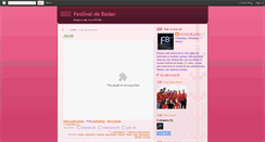 Desktop Screenshot of festivaldebodas.blogspot.com