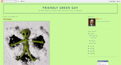 Desktop Screenshot of friendlygreenguy.blogspot.com