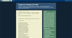 Desktop Screenshot of dangerousbuildings.blogspot.com