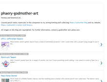 Tablet Screenshot of phaery-godmother-art.blogspot.com