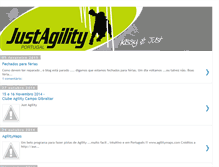 Tablet Screenshot of just-agility.blogspot.com