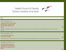 Tablet Screenshot of healthcouncilcanada.blogspot.com