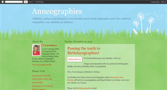 Desktop Screenshot of annebustard.blogspot.com