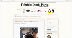 Desktop Screenshot of fabriciodperez.blogspot.com