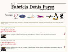 Tablet Screenshot of fabriciodperez.blogspot.com