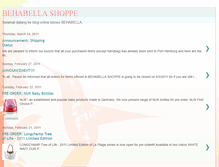 Tablet Screenshot of behabellashoppe.blogspot.com