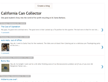 Tablet Screenshot of californiacancollector.blogspot.com