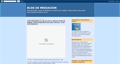 Desktop Screenshot of foromediacion.blogspot.com