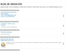 Tablet Screenshot of foromediacion.blogspot.com