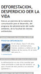 Mobile Screenshot of deforestacionfaunayflora.blogspot.com