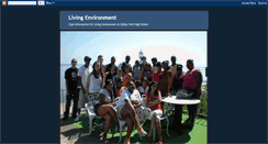 Desktop Screenshot of ethslivingenvironment.blogspot.com