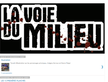 Tablet Screenshot of lavoiedumilieu.blogspot.com