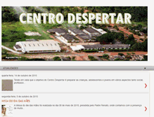 Tablet Screenshot of centrodespertarcd.blogspot.com