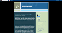 Desktop Screenshot of lebhoorzone.blogspot.com