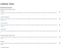 Tablet Screenshot of lebhoorzone.blogspot.com