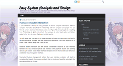 Desktop Screenshot of easy-system-analysis-and-design.blogspot.com