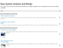 Tablet Screenshot of easy-system-analysis-and-design.blogspot.com