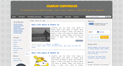 Desktop Screenshot of charliesportal.blogspot.com